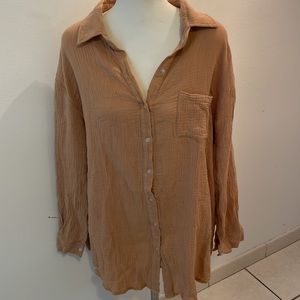 Oversized beach cover up- Size S